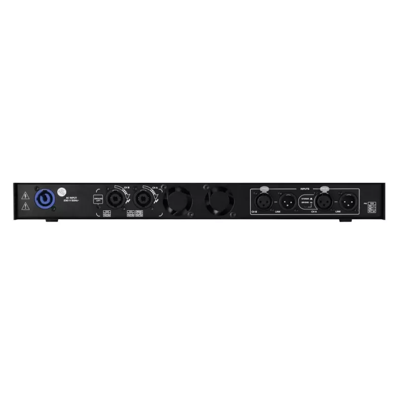 Garso stiprintuvas Omnitronic 10451635 Performance/stage Juoda