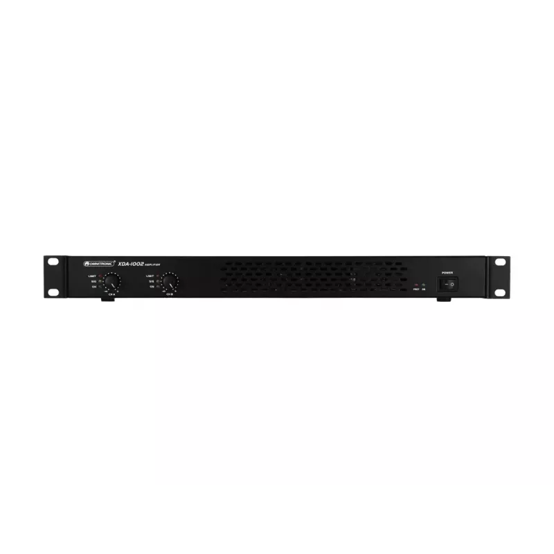Garso stiprintuvas Omnitronic 10451635 Performance/stage Juoda