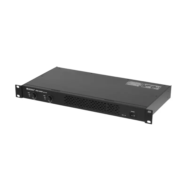 Garso stiprintuvas Omnitronic 10451635 Performance/stage Juoda