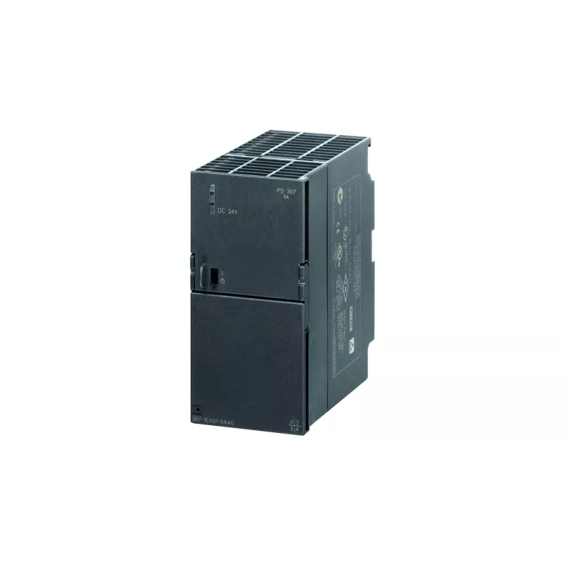 Siemens 6ES7307-1EA01-0AA0 maitinimo transformatorius, juodas