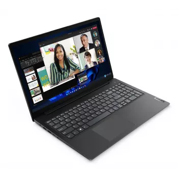 Lenovo V15 G4 IRU Intel® Core™ i3 i3-1315U nešiojamasis kompiuteris 39,6 cm (15,6 col.) Full HD 8 GB DDR4-SDRAM 512 GB SSD Wi-Fi 6 (802.11ax) Windows 11 Home vokiška klaviatūra juodas