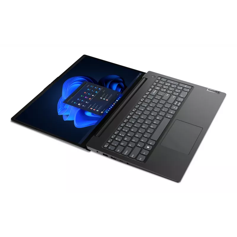 Lenovo V15 G4 IRU Intel® Core™ i3 i3-1315U nešiojamasis kompiuteris 39,6 cm (15,6 col.) Full HD 8 GB DDR4-SDRAM 512 GB SSD Wi-Fi 6 (802.11ax) Windows 11 Home vokiška klaviatūra juodas