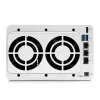 TerraMaster F5-422 NAS/serveris Stalinis Intel® Celeron® J3455 4 GB DDR3 0 TB Pilka