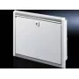 Sieninis korpusas Rittal SZ 2379.600 — 8U stovas, baltas, aliuminis/plienas, 482,6×126×355 mm