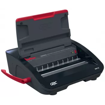 GBC WireBind® WB15E elektrinis surišimo aparatas, Vielinio surišimo aparatas, Elektrinis, 125 lapai, Juoda, Raudona