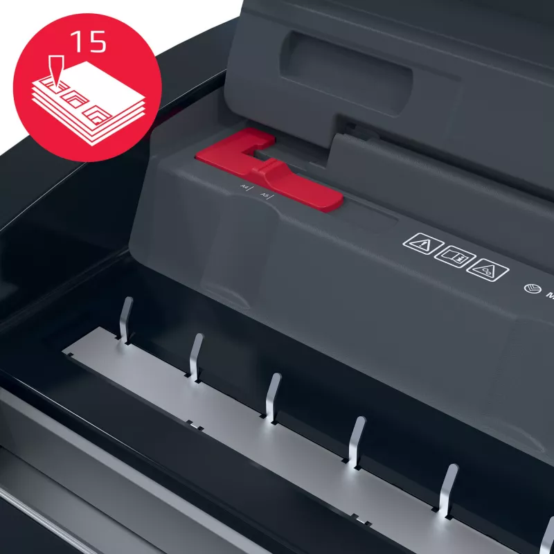 GBC WireBind® WB15E elektrinis surišimo aparatas, Vielinio surišimo aparatas, Elektrinis, 125 lapai, Juoda, Raudona