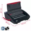 GBC WireBind® WB15E elektrinis surišimo aparatas, Vielinio surišimo aparatas, Elektrinis, 125 lapai, Juoda, Raudona