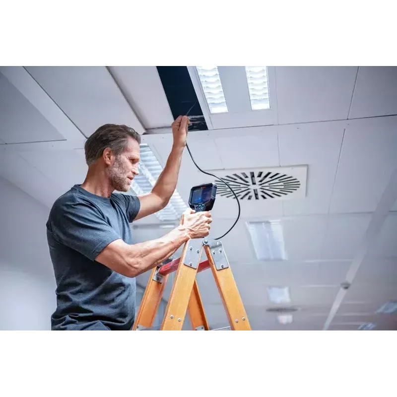 Bosch GIC 12V-5-27 C PROFESSIONAL pramoninė apžiūros kamera 8,3 mm lankstus-paklusnus zondas IP67, IP54