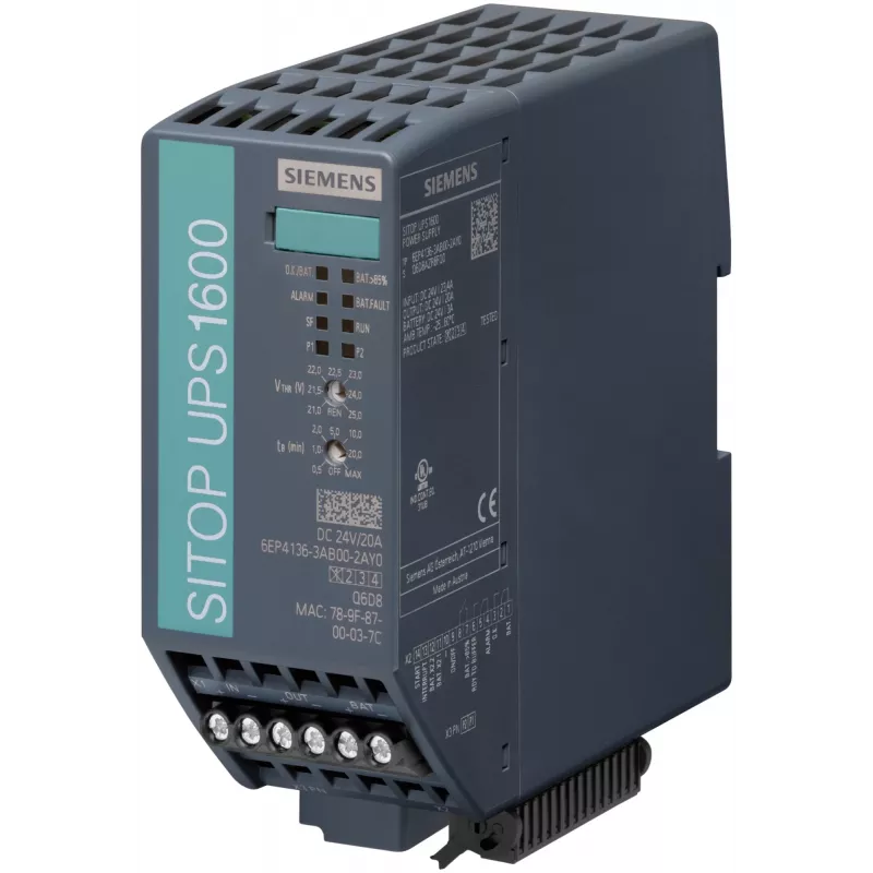 Siemens 6EP4136-3AB00-2AY0 nepertraukiamo maitinimo šaltinis (UPS)