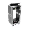 Flight case Roadinger 30110004 fanera juoda 33,2 kg