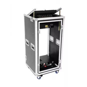 Flight case Roadinger 30110004 fanera juoda 33,2 kg