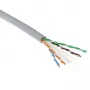 ACT CAT6 U/UTP vientisas vytos poros kabelis, PVC, AWG 24, CPR: B2ca, 500 m