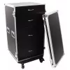 Flight case Roadinger 30126432 Fanera Juoda Sidabrinė 64.5 kg