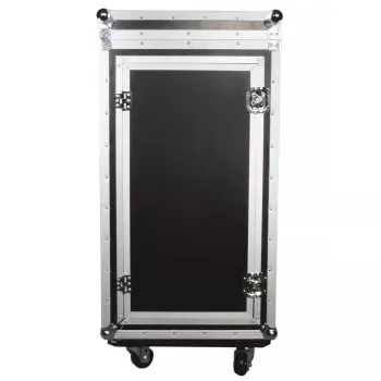 Flight case Roadinger 30110000 fanera juoda sidabrinė