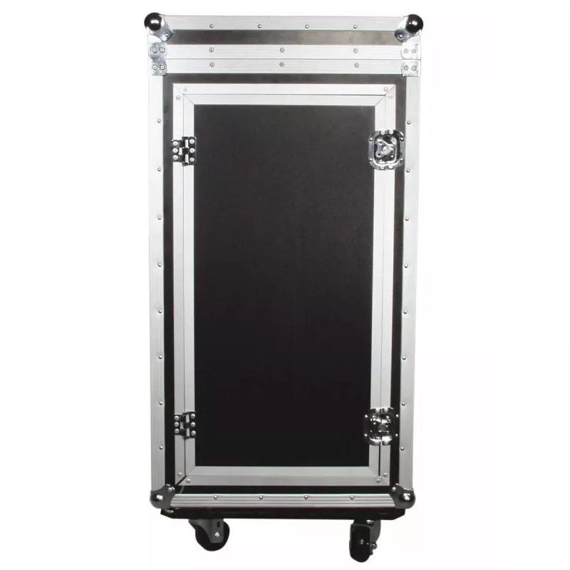 Flight case Roadinger 30110000 fanera juoda sidabrinė