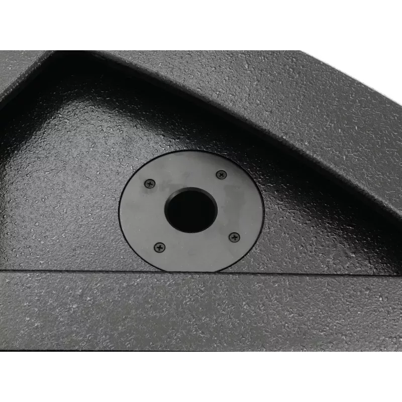 Sceninis monitorius Omnitronic KM-115A 250W RMS dviejų juostų juodas