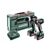 Sraigtinis suktuvas Metabo SET 2.9.3 18V 2100 RPM Juoda, Žalia, Raudona