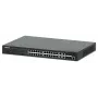 Intellinet 24 prievadų gigabitinis eterneto PoE+ žiniatinkliu valdomas komutatorius su 4 gigabitinių kombinuotų Base-T/SFP prievadų, atitinka IEEE 802.3at/af maitinimo per eternetą (PoE+/PoE) standartus, 370 W, Endspan, 19 colių montavimui į stelažą