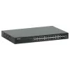 Intellinet 24 prievadų gigabitinis eterneto PoE+ žiniatinkliu valdomas komutatorius su 4 gigabitinių kombinuotų Base-T/SFP prievadų, atitinka IEEE 802.3at/af maitinimo per eternetą (PoE+/PoE) standartus, 370 W, Endspan, 19 colių montavimui į stelažą