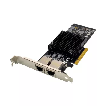 Tinklo adapteris MicroConnect PCIe x8 Dual RJ45 10 GbE X550, PCIe x8, Dual RJ45 10GbE