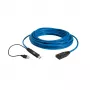 USB laidas Icron 00-00351 USB 3.2 Gen 1 15m USB A juoda mėlyna