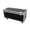 Kietas dėklas Roadinger 30126925 aliuminis beržas juodas 17,9 kg