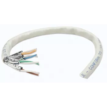 “Intellinet Network Bulk Cat6” kabelis, 23 AWG, vientisa viela, 305 m, pilkas, varis, S/FTP, dėžėje