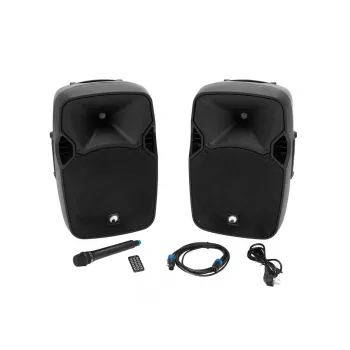 Garsiakalbis Omnitronic 11038759 150 W laidinis ir belaidis, juodas