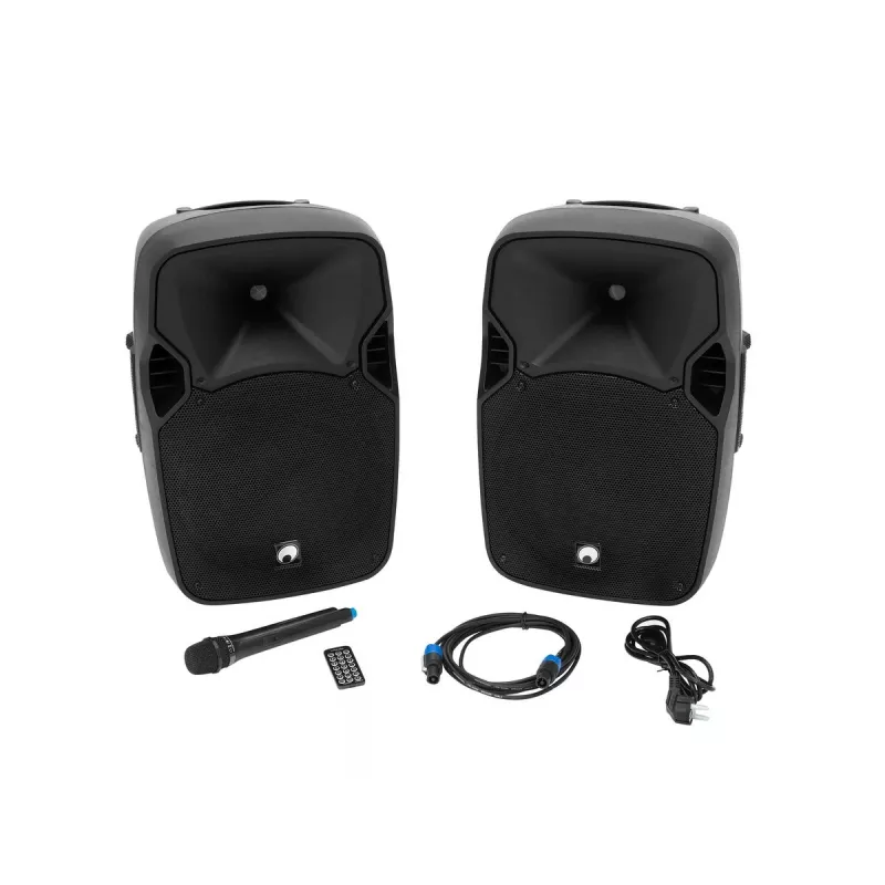 Garsiakalbis Omnitronic 11038759 150 W laidinis ir belaidis, juodas