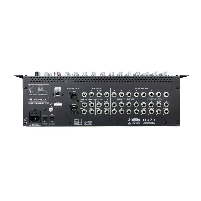 Garso maišytuvas Omnitronic 10040285