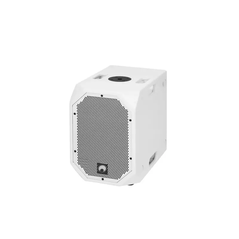 Aktyvus žemų dažnių garsiakalbis Omnitronic BOB-10A baltas