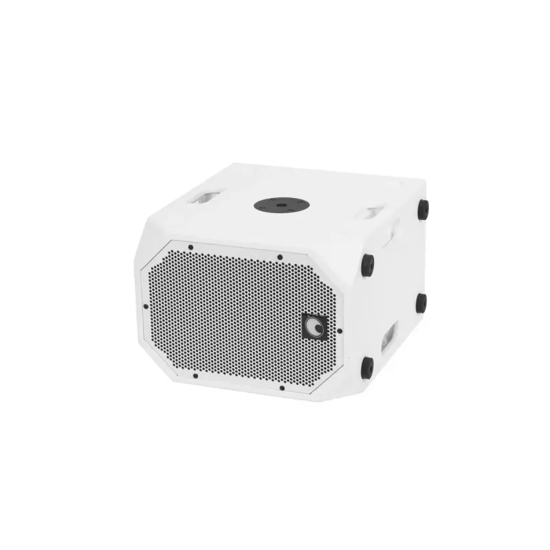 Aktyvus žemų dažnių garsiakalbis Omnitronic BOB-10A baltas