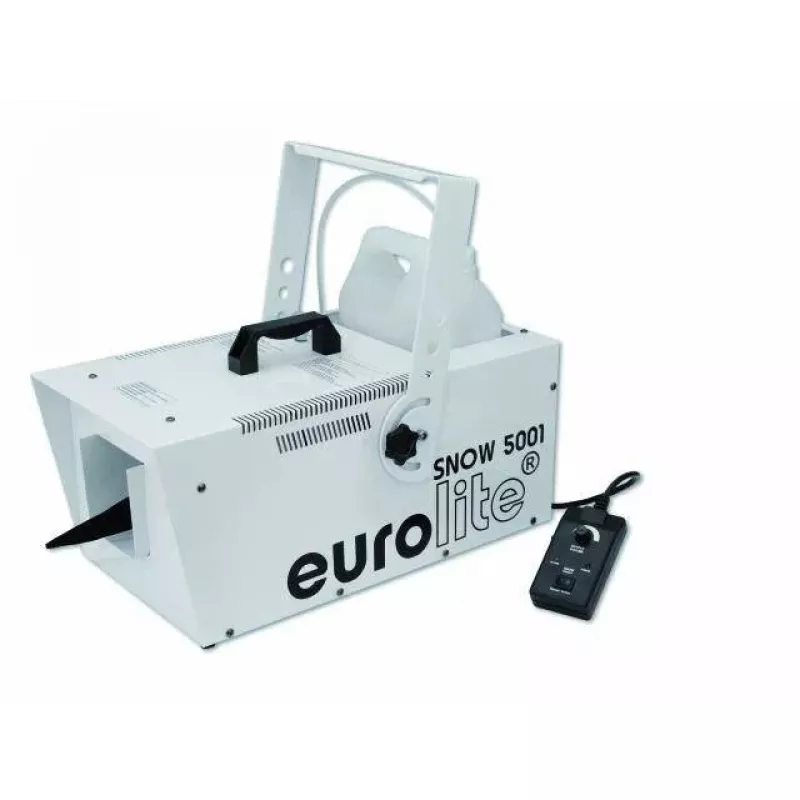 Sniego mašina Eurolite Snow 5001 Juoda Pilka 230V 50Hz 12kg