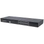 Intellinet modulinis 16 prievadų CAT5 VGA KVM jungiklis, skirtas naudoti su produktų numeriais 507622, 507738, 507981, 507998, 508025, 508032, 508049 ir 508056