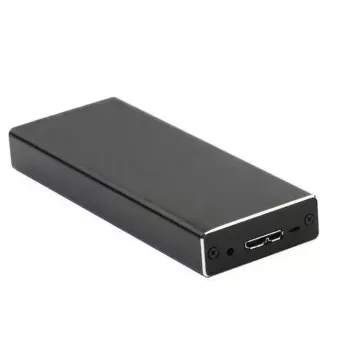 CoreParts MSUB2340 atminties diskų dėklas SSD dėklas Juoda