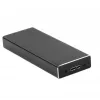 CoreParts MSUB2340 atminties diskų dėklas SSD dėklas Juoda