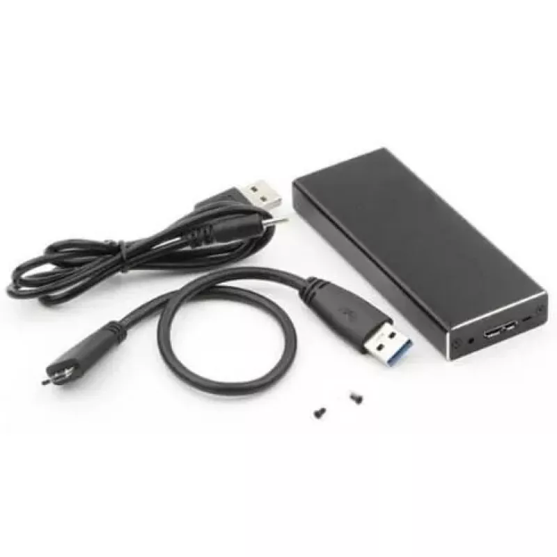 CoreParts MSUB2340 atminties diskų dėklas SSD dėklas Juoda