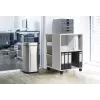 Patvarus TOUCH 21L stačiakampis nerūdijančio plieno juodas sidabrinis