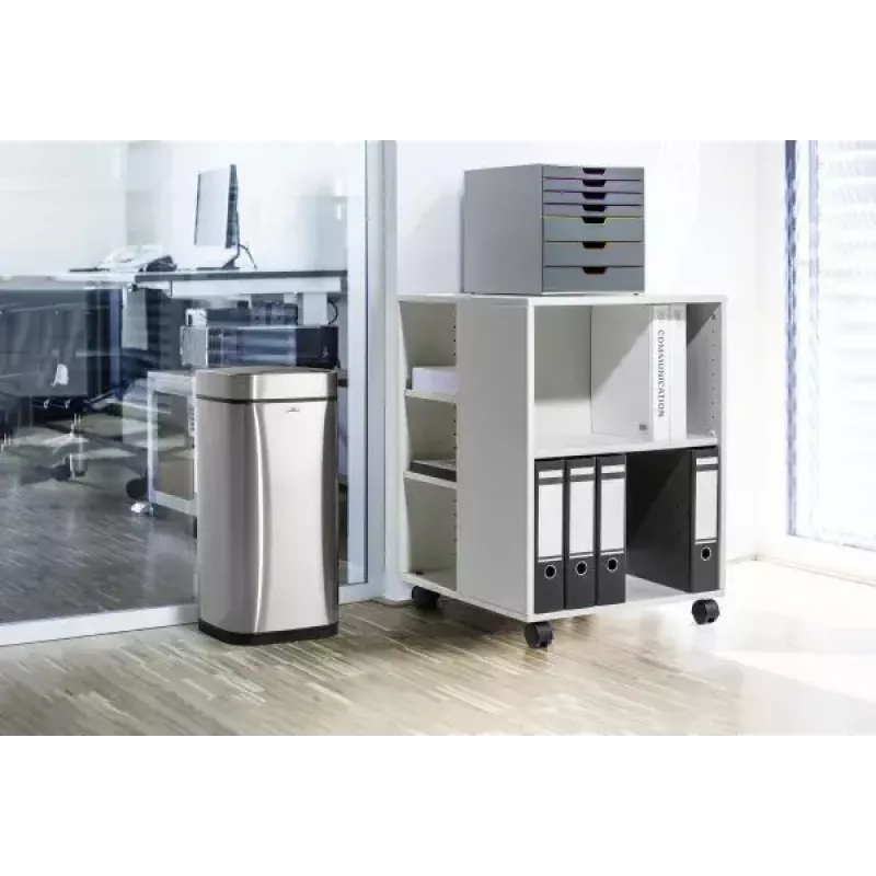 Patvarus TOUCH 21L stačiakampis nerūdijančio plieno juodas sidabrinis