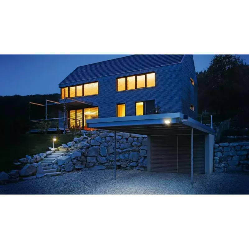 STEINEL XSolar L-S LED lauko sieninis šviestuvas 1,2 W antracito spalvos