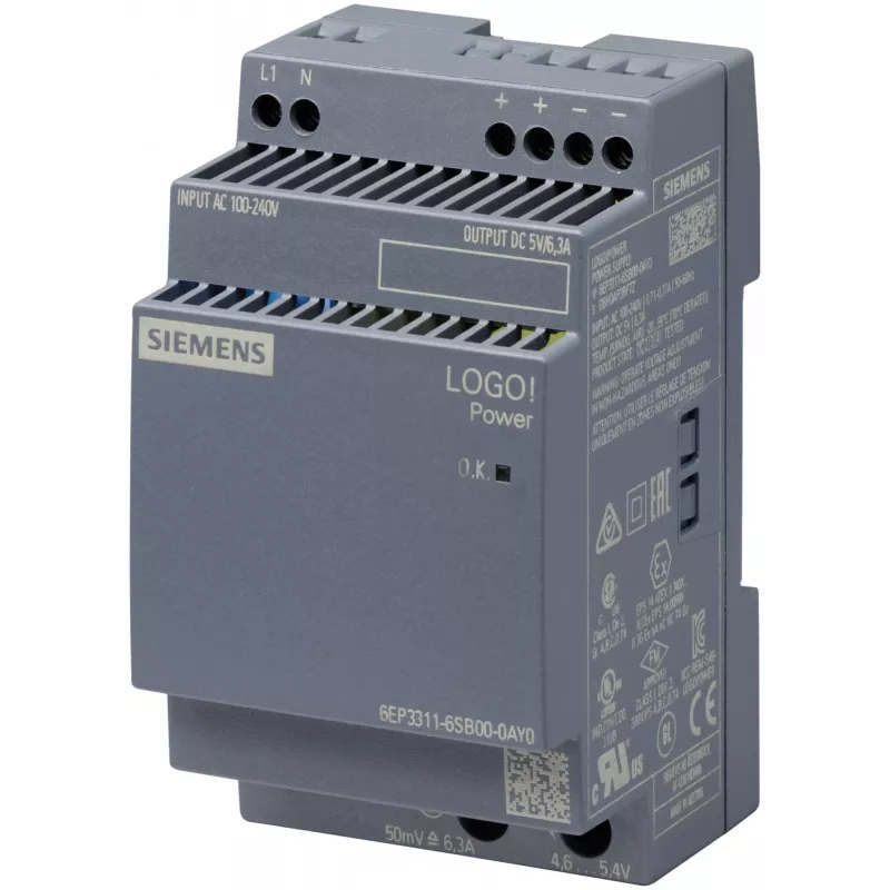 Siemens 6EP3311-6SB00-0AY0 maitinimo adapteris / keitiklis Vidinis Daugiaspalvis