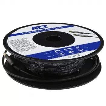 ACT 50 metrų HDMI Premium 4K Active Optical kabelis v2.0 HDMI-A kištukas - HDMI-A kištukas
