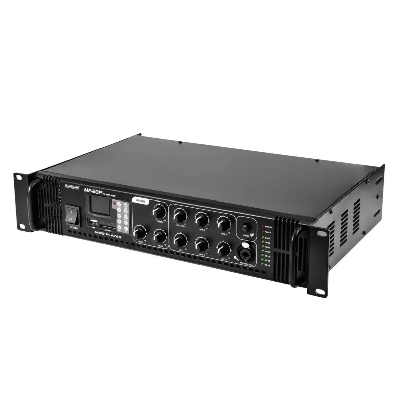 Garso stiprintuvas Omnitronic 80709611 Performance/stage Juoda