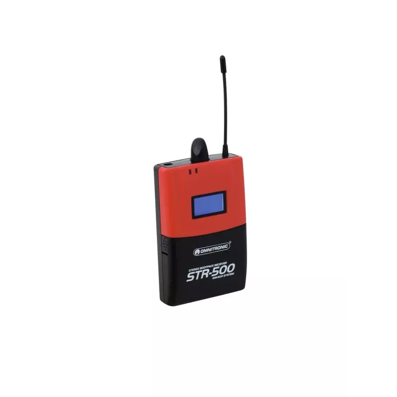 Nešiojamas imtuvas Omnitronic STR-500