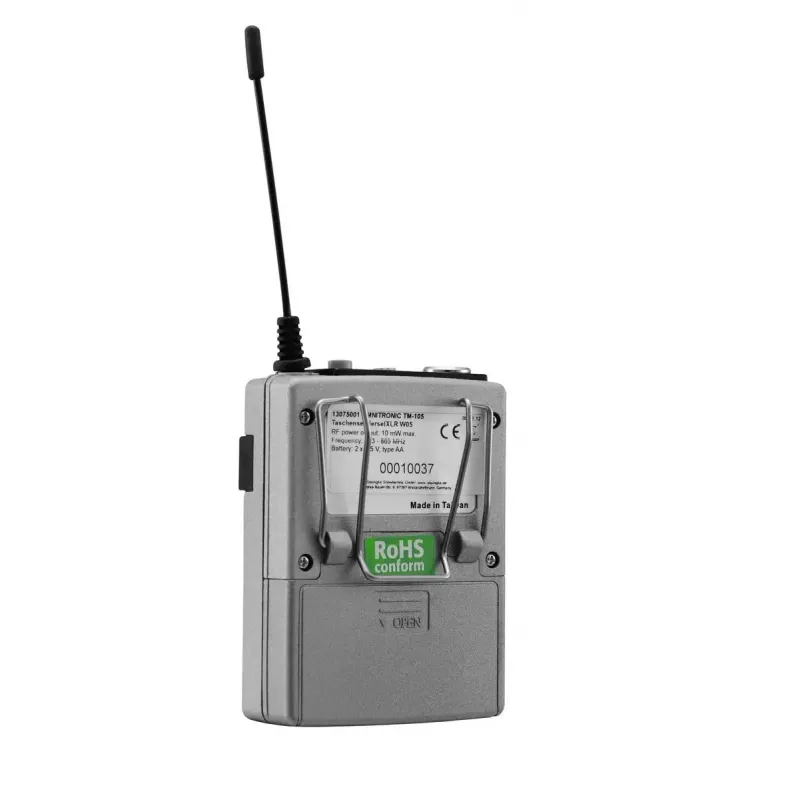 Nešiojamasis siųstuvas Omnitronic TM-105