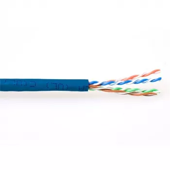 komutacinis kabelis ACT CAT6A U/UTP PVC 305 m Mėlynas