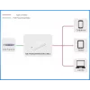 Microconnect MC-POEADAPTER-60W-USB-C PoE adapteris Fast Ethernet 20 V