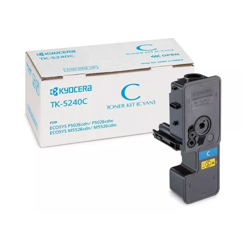 Tonerio kasetė Kyocera TK-5240C 3000 puslapių Žydra