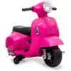 Elektrinis važinėjamas Jamara Vespa Mini paspirtukas, maitinamas baterijomis, 4 ratai, amžius nuo 1,6 metų, šviesos, juodas arba rožinis