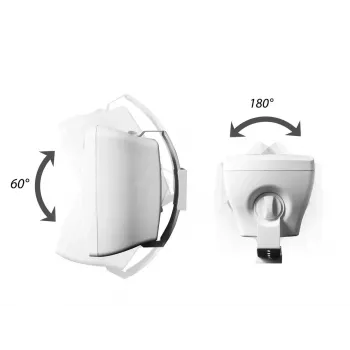 2 krypčių garsiakalbis Omnitronic 11036925 baltas laidinis 40 W